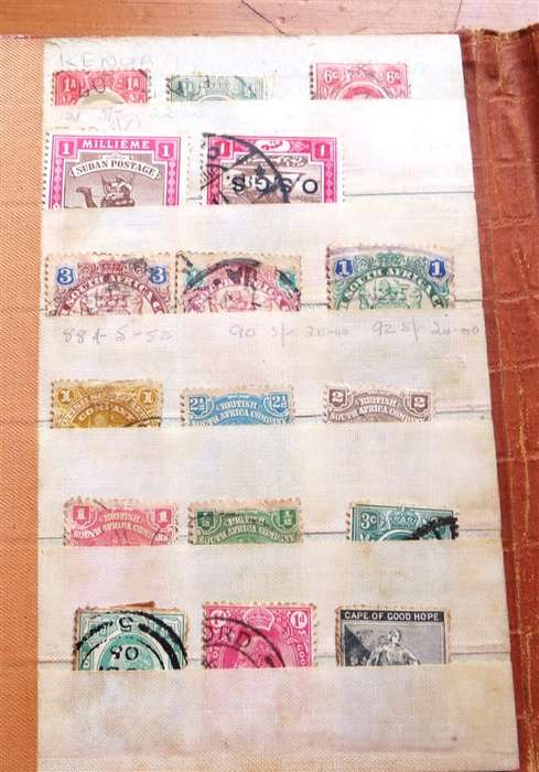 Small Pocket Album with Older World Stamps