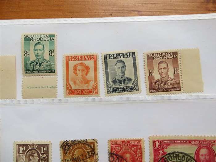Rhodesia Postal History & Stamps Lot