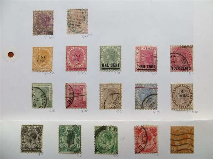 Straits Settlements /  Malaya Lot on Pages R2600.00