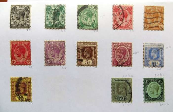 Straits Settlements /  Malaya Lot on Pages R2600.00