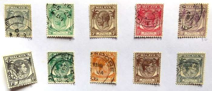 Straits Settlements /  Malaya Lot on Pages R2600.00