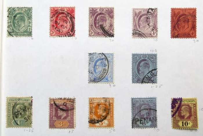 Straits Settlements /  Malaya Lot on Pages R2600.00