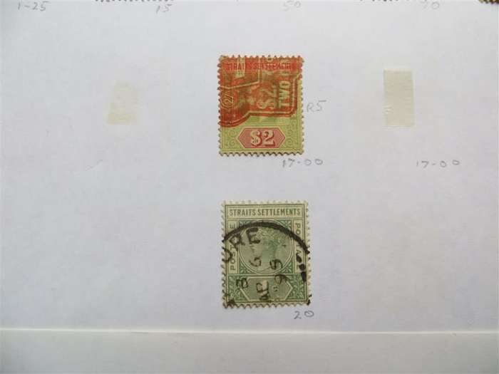 Straits Settlements /  Malaya Lot on Pages R2600.00