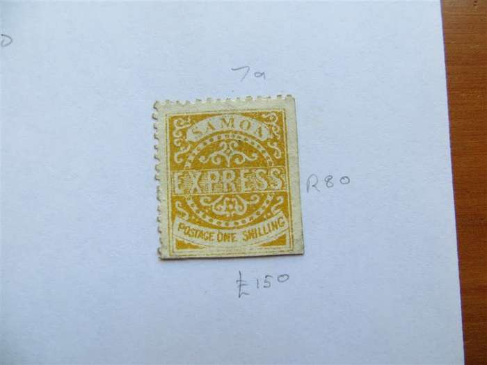 1877 Samoa express Lot High Value R5000.00