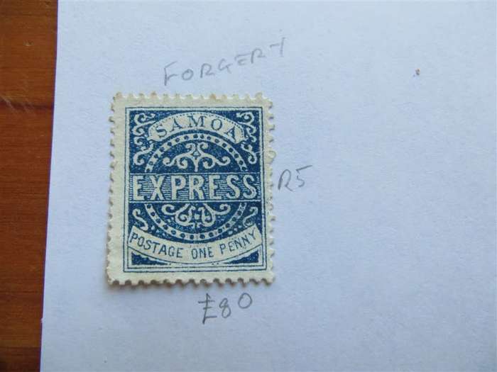1877 Samoa express Lot High Value R5000.00