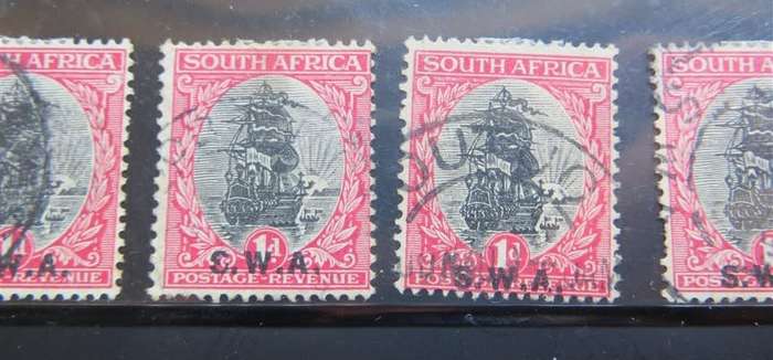 1930 SWA Overprint Broken S/W/A - 1 BID FOR ALL