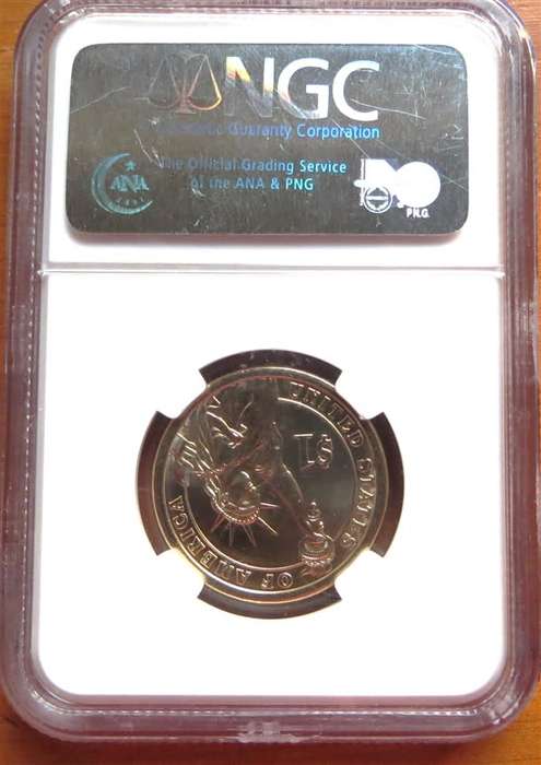 2007 George Washington $1 NGC MS65