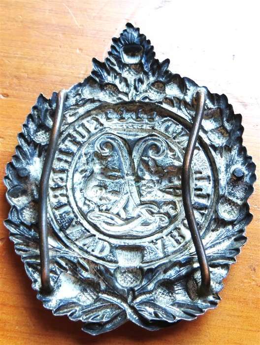 Vintage Large Argyle & Sutherland Highlanders Cap Badge