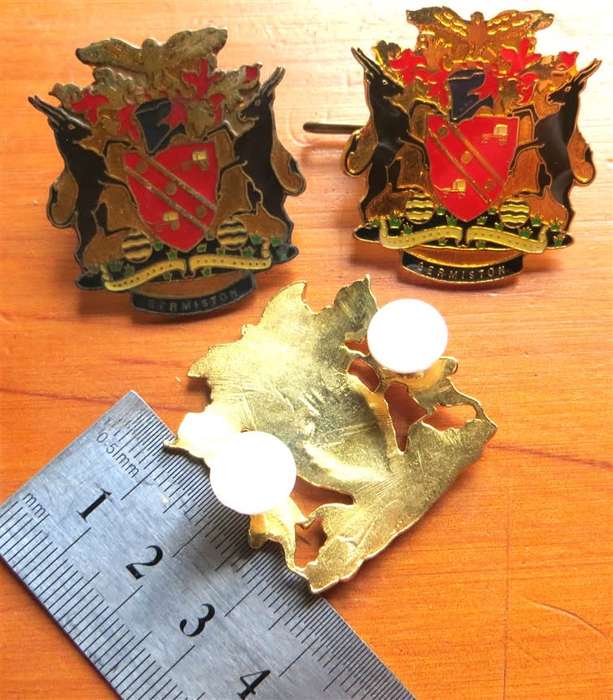 3 x Germiston badges Lot - 1 Bid