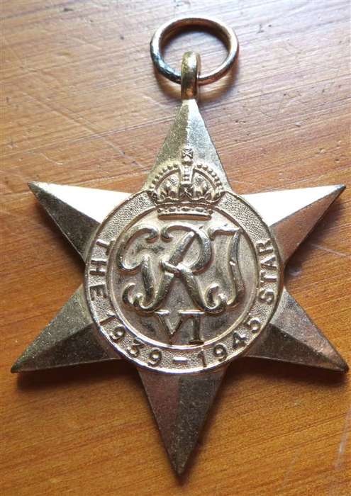 1939-45 Star A.A Gebhard #23212 WW2 Medal