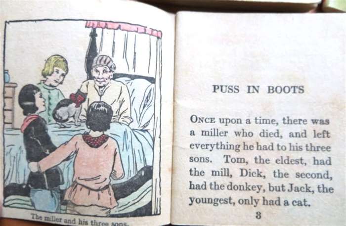 Birn Brothers England - Small Vintage Softcover Fairy Tales booklets set