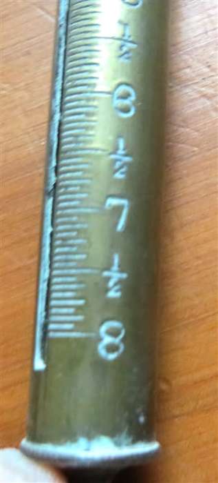 Small Vintage 8lb Salter portable scale - Made in England
