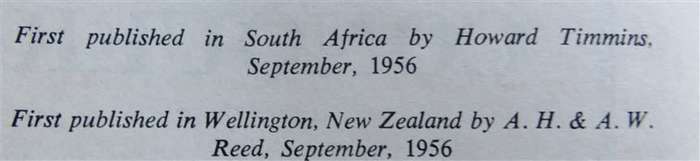 The Kiwis Conquer - Reg Sweet - 1956 1st Edition