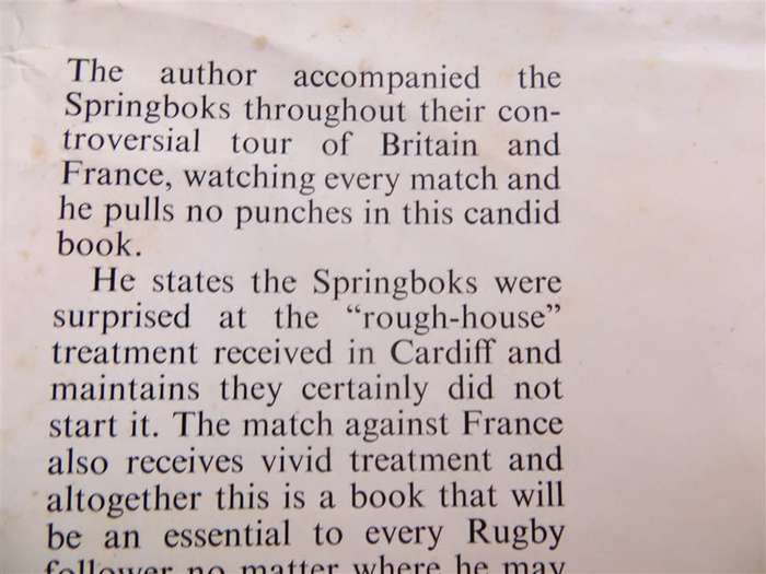 Springboks in the Lion's Den - Maxwell Price - 1961 1st Edition