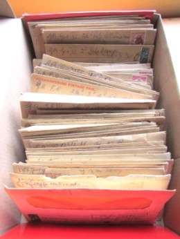 WOW! GB BOX -ENEVLOPES with Unsorted OLD GB !-R1 START- High Value!!