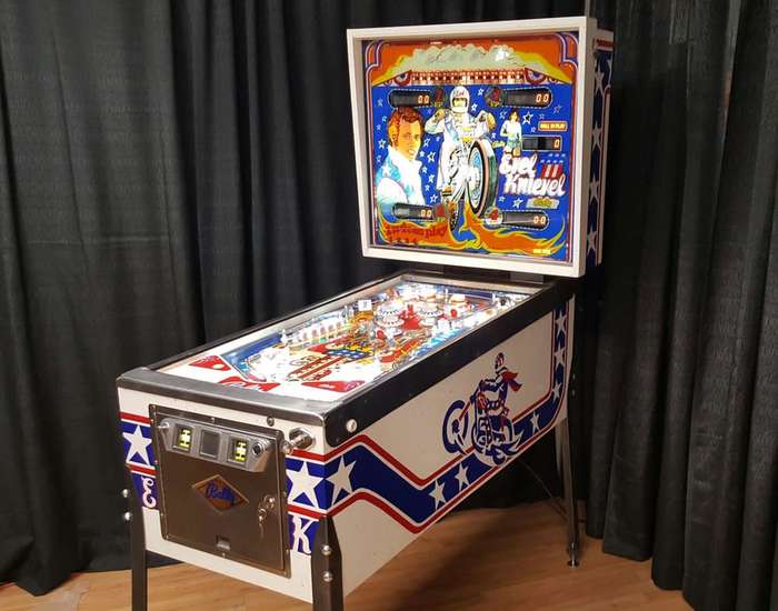 Evel Knievel Pinball  Bally  1977