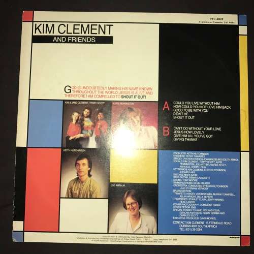 Kim Clement - Kim Clement And Friends (LP) Vinyl Record
