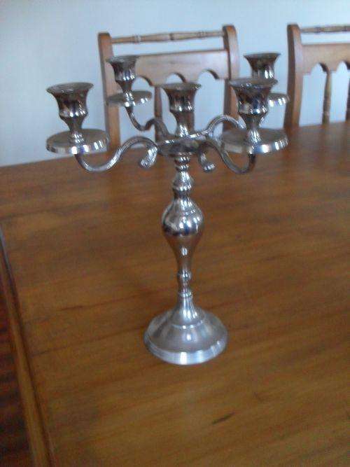 Beautiful Silver Plated Candlelabre.