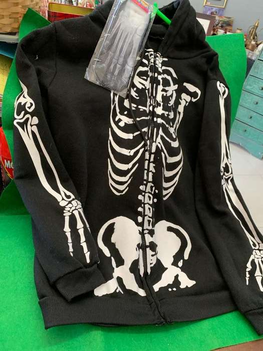 SKELETON HOODY JACKET & SOCKS