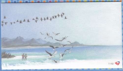 South Africa RSA - 2009 - FDC 7.152 - Sea and Coastal Birds - Unserviced Cover