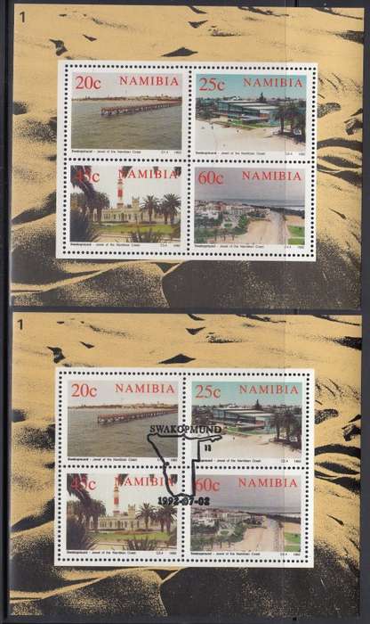 Namibia (Previously South West Africa SWA) - 1992 - Swakopmund - Jewel of the Namibian Coast - Minia
