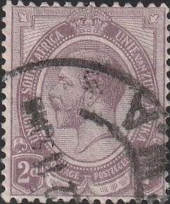 South West Africa SWA Forerunner - King George V KGV - 2d