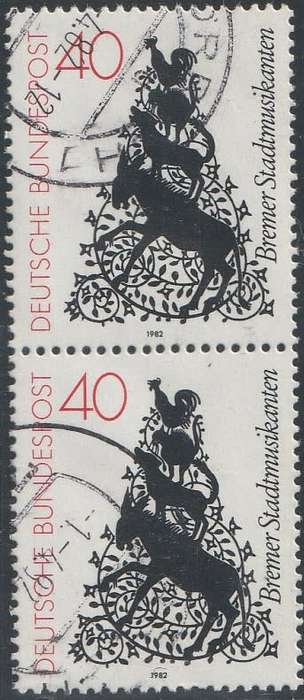 Germany West Federal - 1982 -  Musicians of Bremen - Complete Set (1)