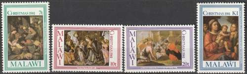Malawi - 1981 - Christmas Paintings