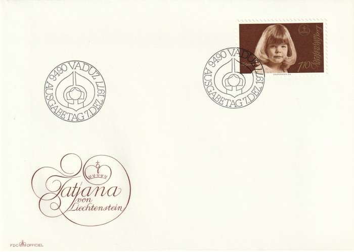 Lichtenstein - 1977 - Princess Tatjana