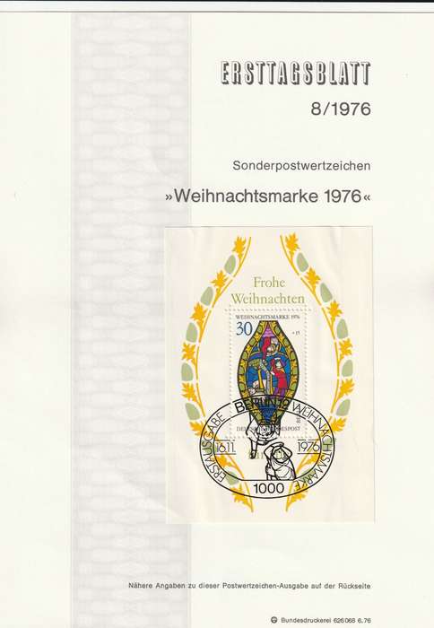 Germany - Berlin - 1976 - Christmas