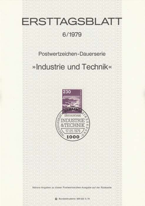 Germany - Berlin - 1979 - Definitive Industry and Technology