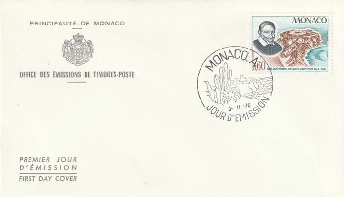 Monaco - 1976 - St. Vincent de Paul Conference