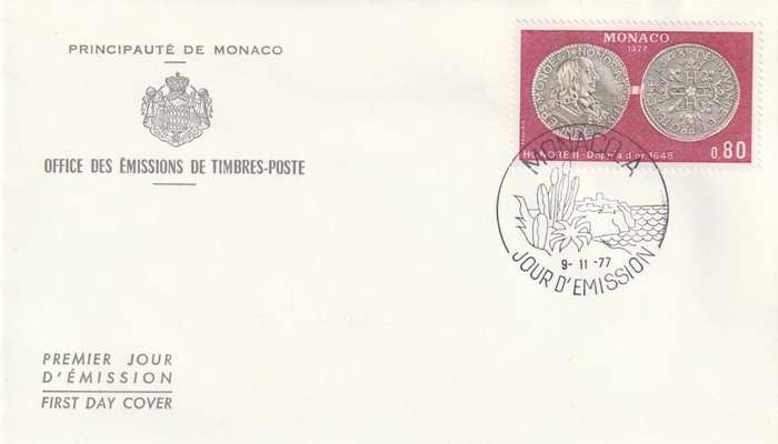 Monaco - 1977 (1975) - Coin Doubloon of Honore II coin