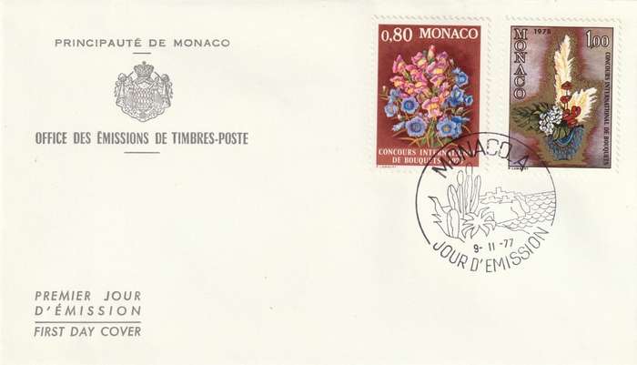 Monaco - 1977 - International Flower Show Monte Carlo