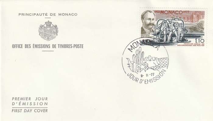 Monaco - 1977 - 75th anniversary of first tarred roads