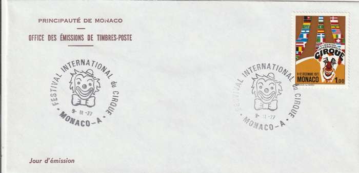 Monaco - 1977 - Fourth International Circus Festival