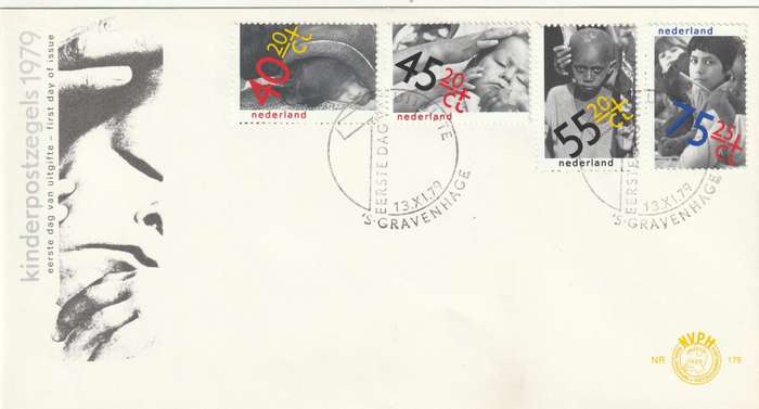 Netherlands - 1979 - Child Welfare - International Year of the Child IYC (2 covers)