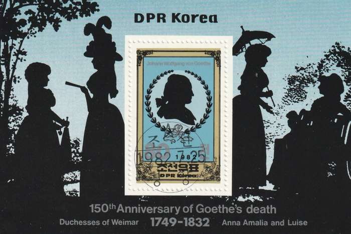 North Korea DPR - 1982 - Johann von Goethe