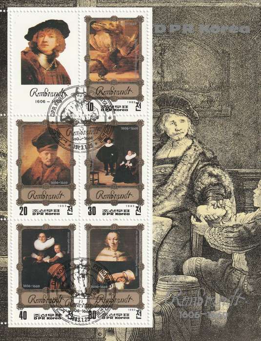 North Korea DPR - 1983 - Rembrandt