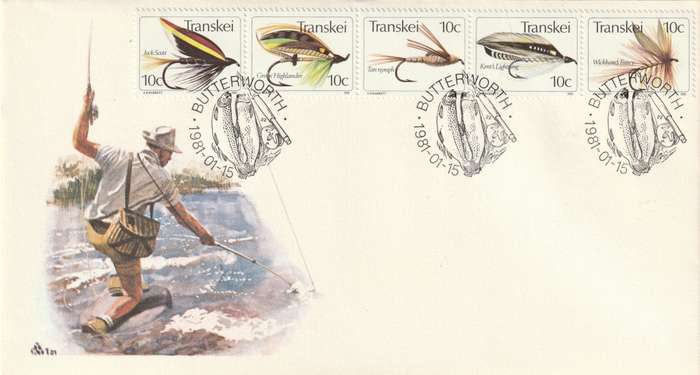 Transkei - 1981 - Fishing Flies Angling - First Day Cover - Small