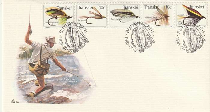 Transkei - 1981 - Fishing Flies Angling - First Day Cover - Small