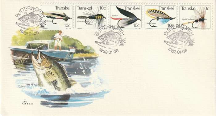 Transkei - 1982 - Fishing Flies Angling - First Day Cover - Small