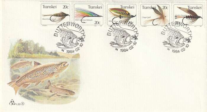Transkei - 1984 - Fishing Flies Angling - First Day Cover - Small