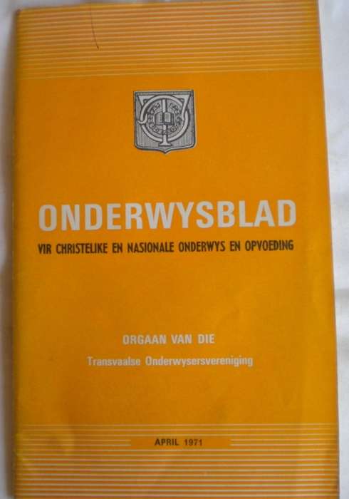 Onderwysblad April 1971