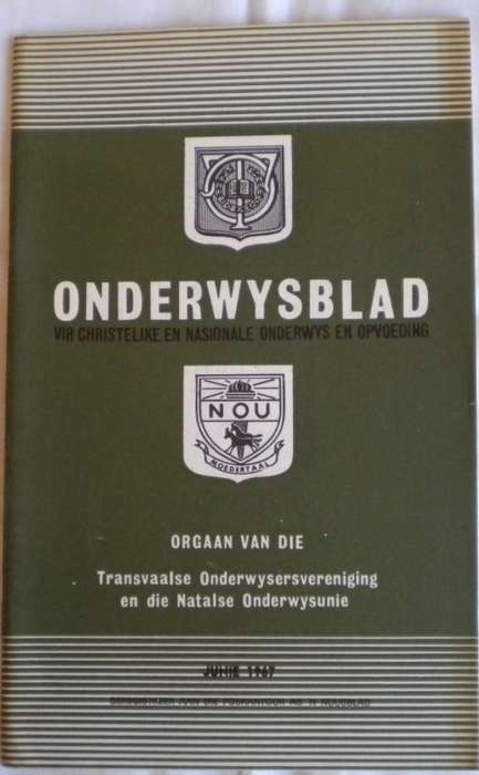 Onderwysblad Junie 1967