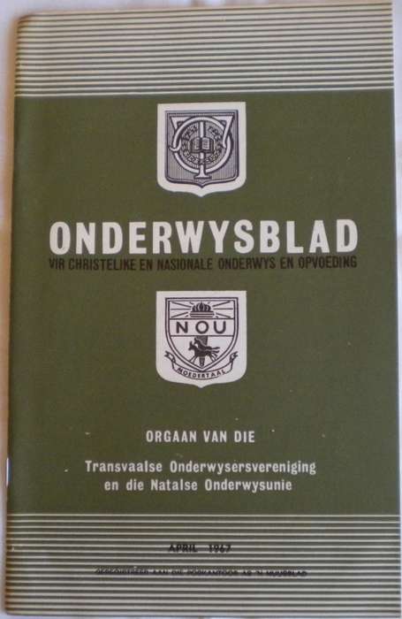 Onderwysblad April 1967