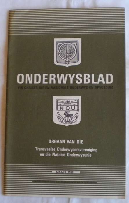 Onderwysblad Maart 1968