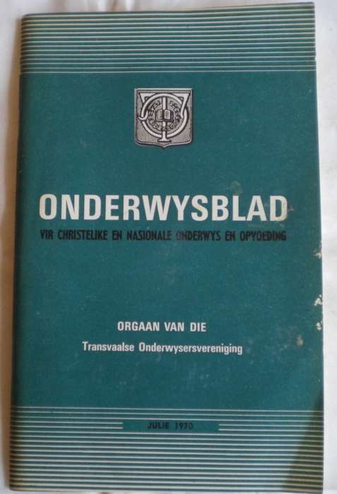 Onderwysblad Julie 1970