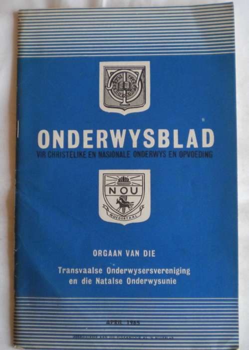 Onderwysblad April 1965