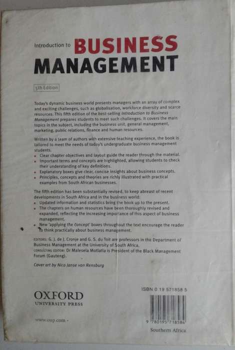 Introduction to business management
